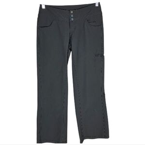 VTG Lululemon Carry Less Pants Green  Triple Snap Waist - Rare Labeled Pockets